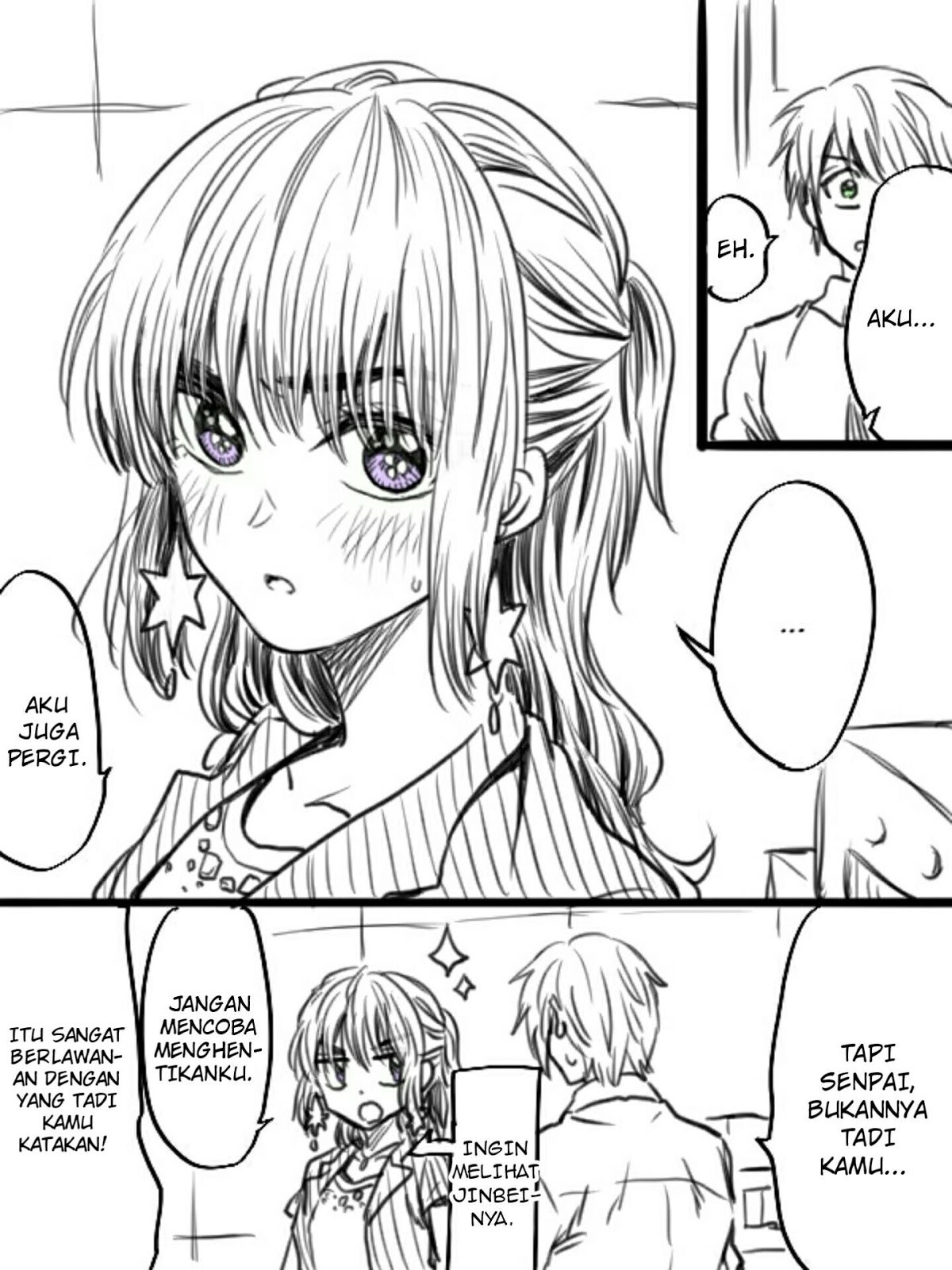 Awkward Senpai Chapter 23 Gambar 4